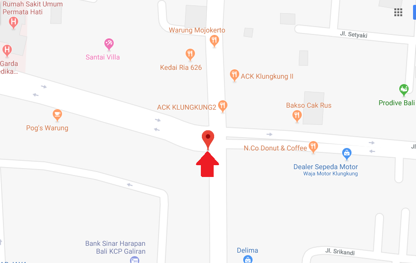 Maps Jl. Puputan Galiran